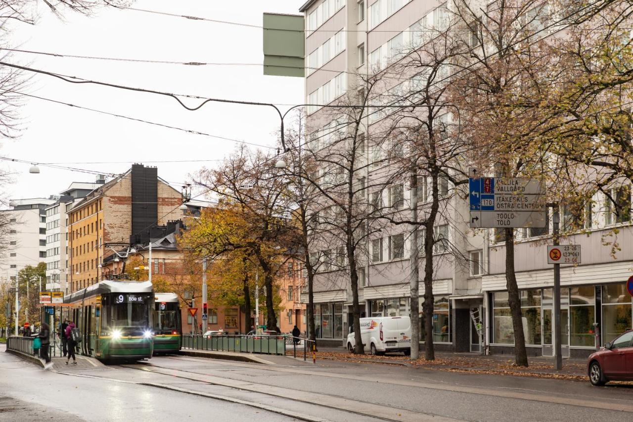 Trendy Nordic Studio By Tram Stop Helsinki Exterior foto